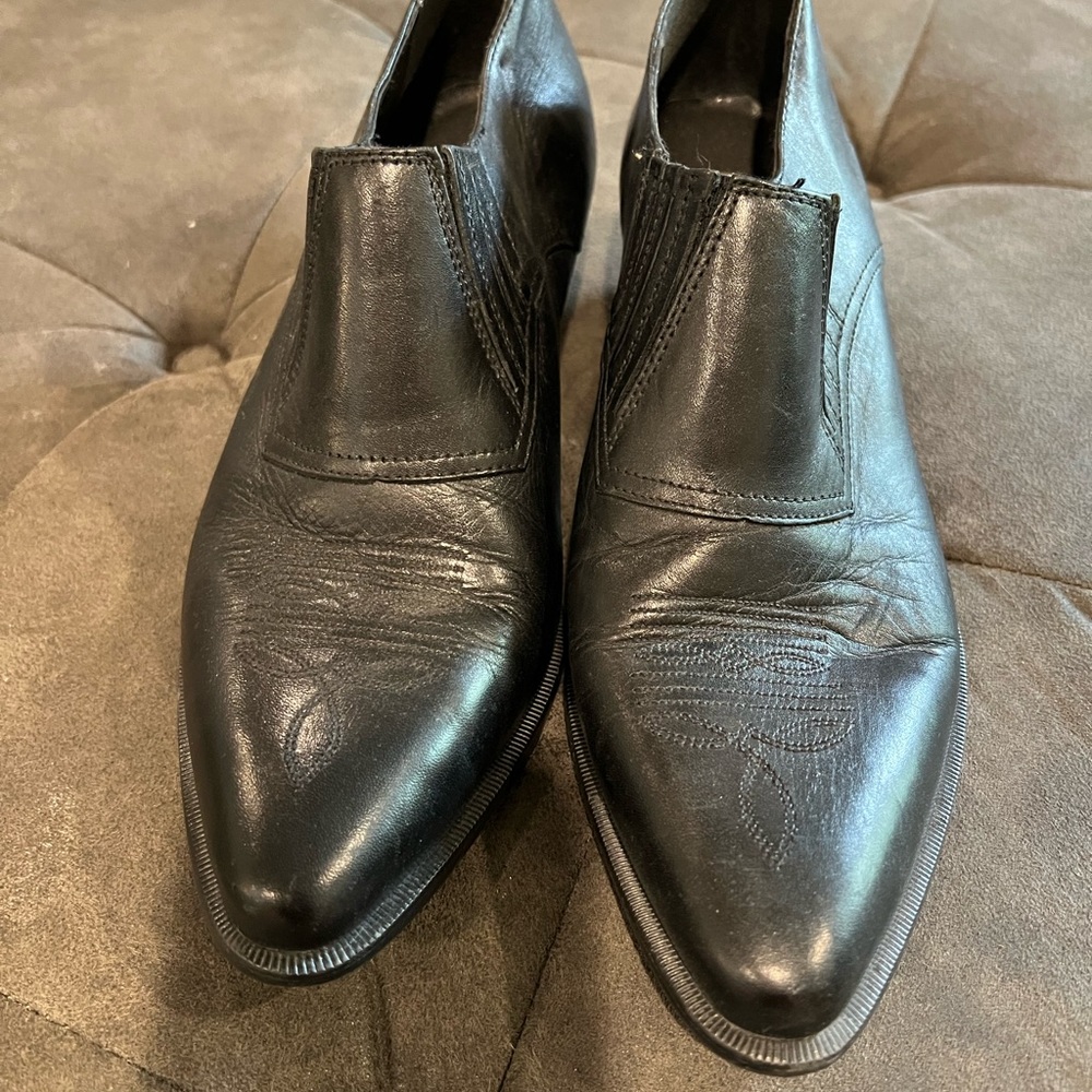 Crush by Durango Leather Low Boots with 2" heel